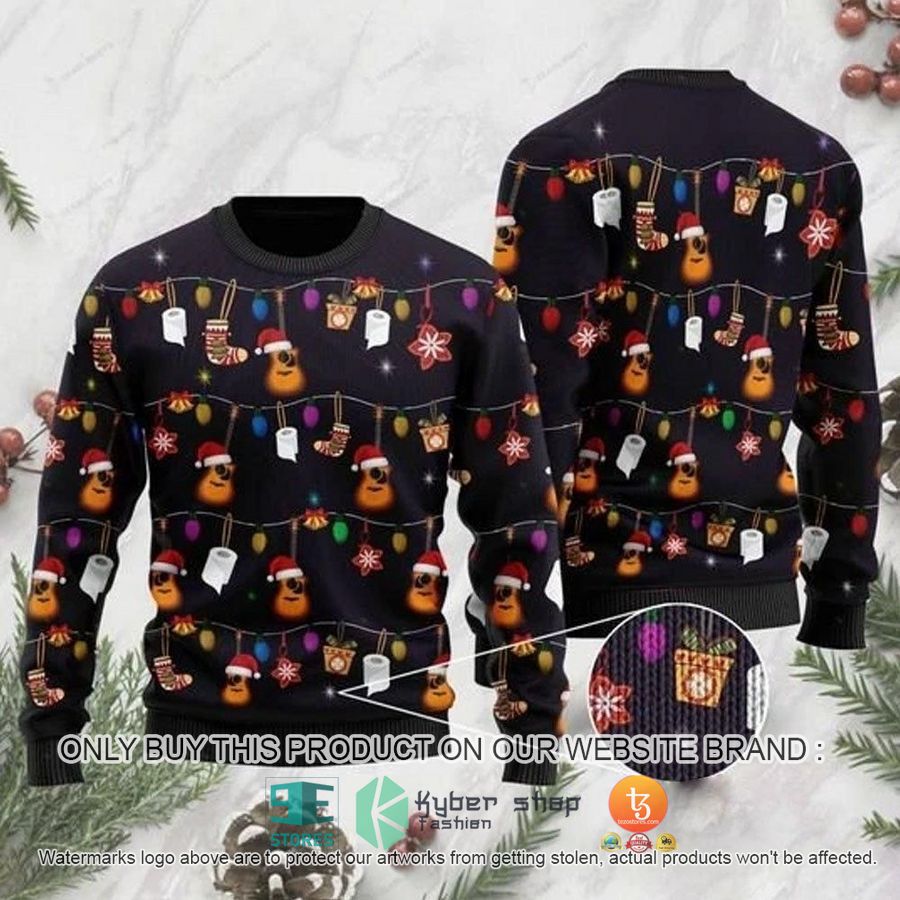 christmas guitar christmas ugly sweater 1 62650