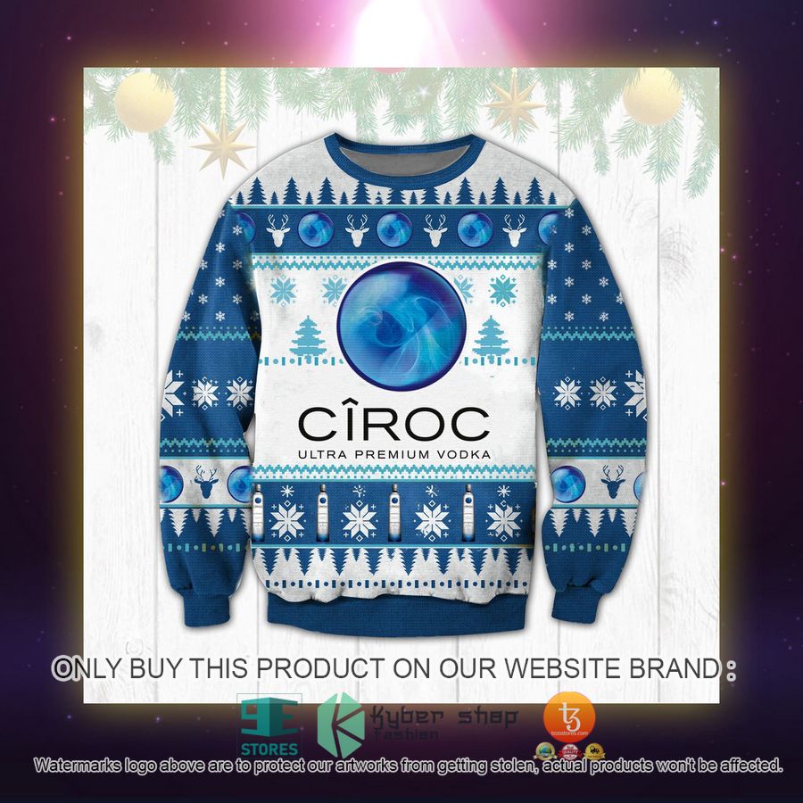 HOT Ciroc Ultra Premium Vodka Sweater 2 ciroc ultra premium vodka sweater 2 48995