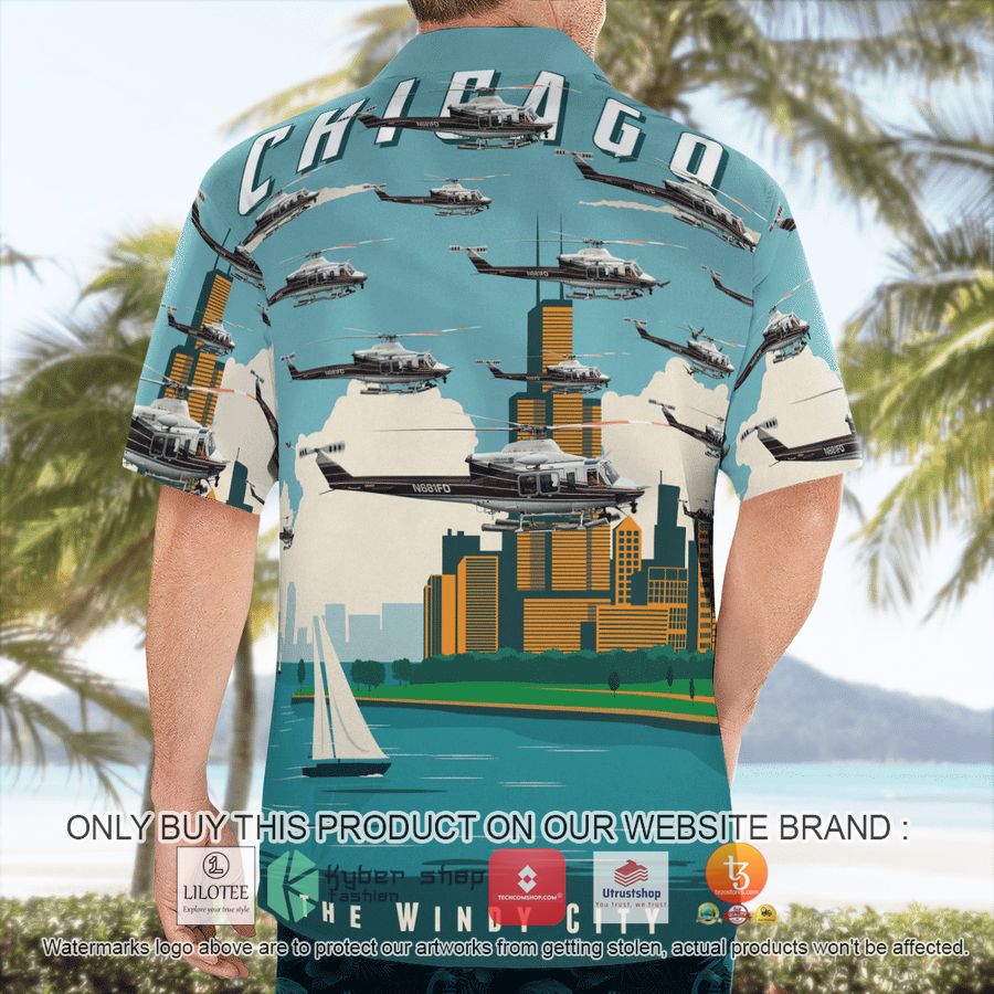 HOT City of Chicago Fire Department Bell 412EP Hawaiian Shirt 4 city of chicago fire department bell 412ep hawaiian shirt 4 29936