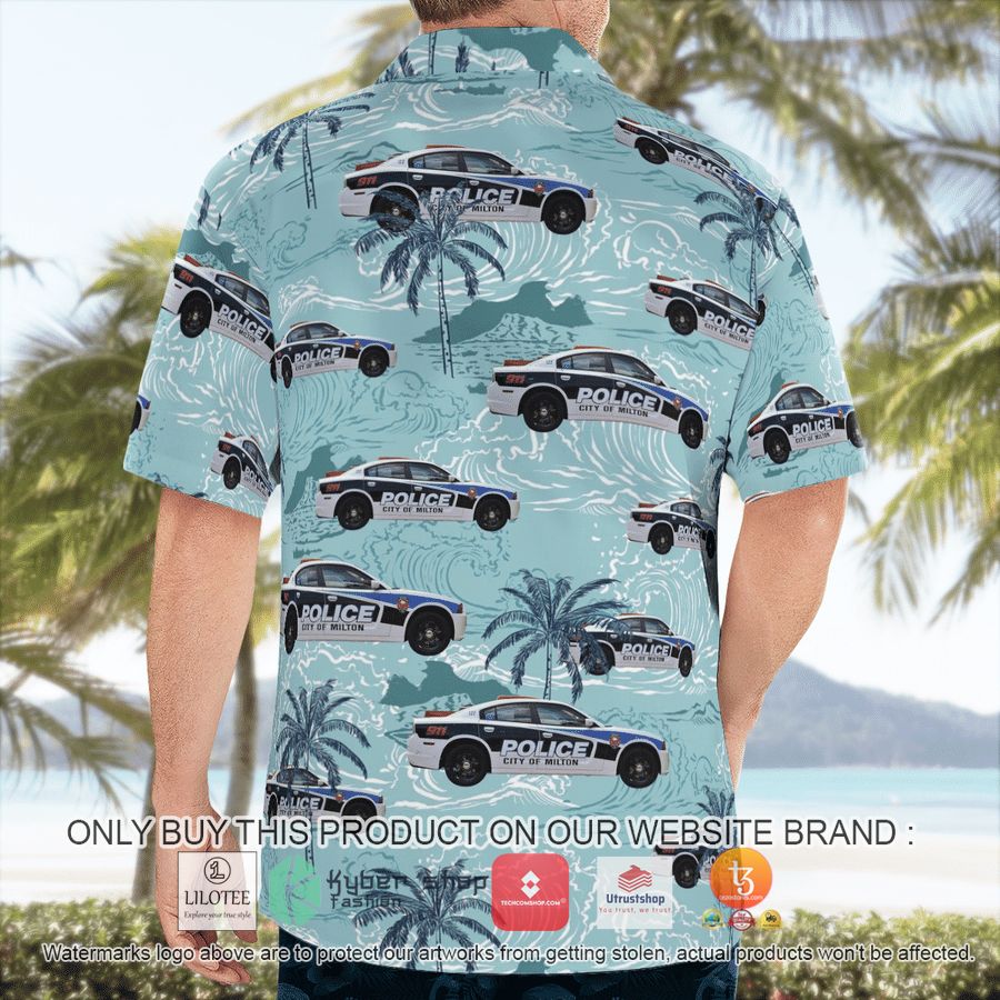 HOT City of Milton, WI Police Department Dodge Charger Hawaiian Shirt 4 city of milton wi police department dodge charger hawaiian shirt 4 75501