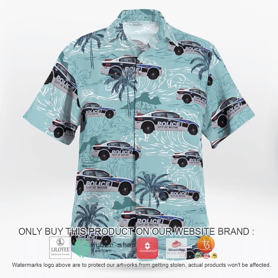 HOT City of Milton, WI Police Department Dodge Charger Hawaiian Shirt 6 city of milton wi police department dodge charger hawaiian shirt 6 16437