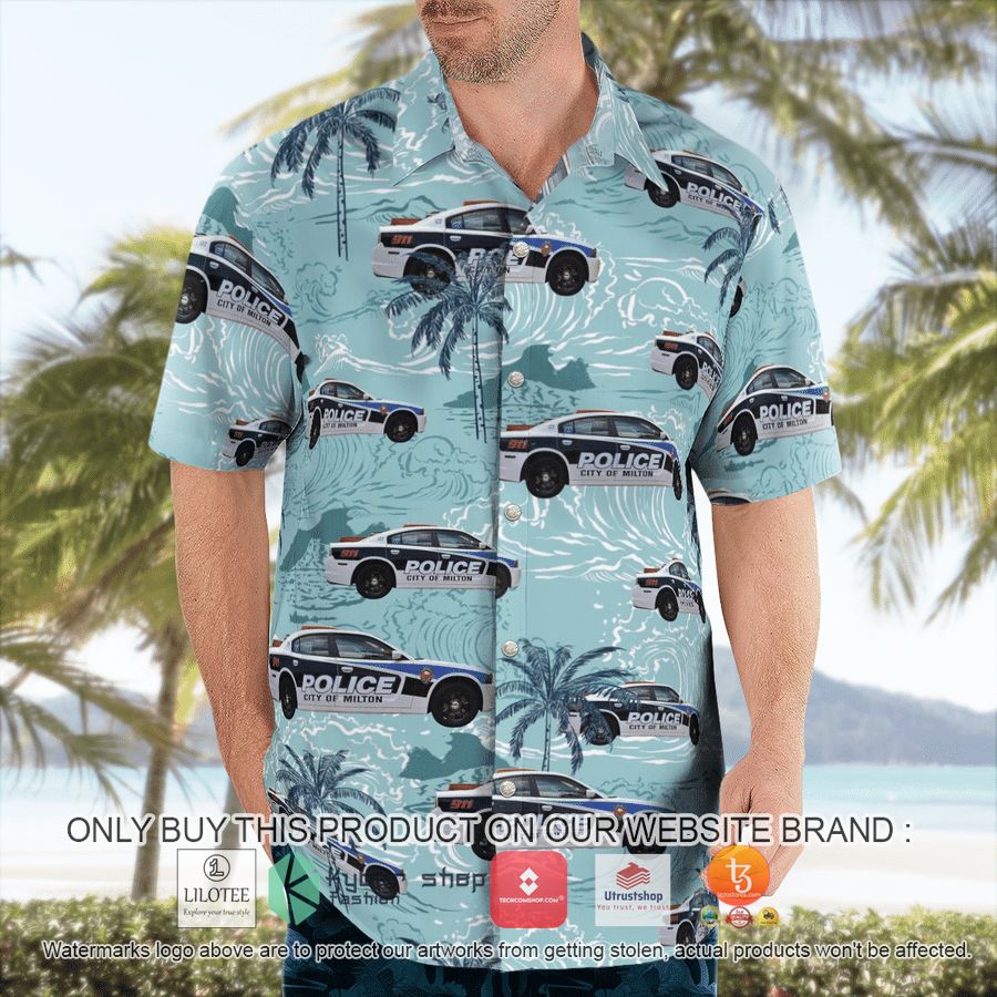 HOT City of Milton, WI Police Department Dodge Charger Hawaiian Shirt 8 city of milton wi police department dodge charger hawaiian shirt 8 14372