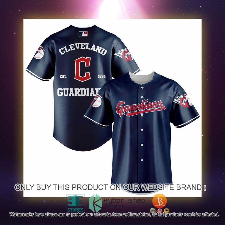 NEW Cleveland Guardians Baseball Shirt 2 cleveland guardians baseball jersey 2 4969