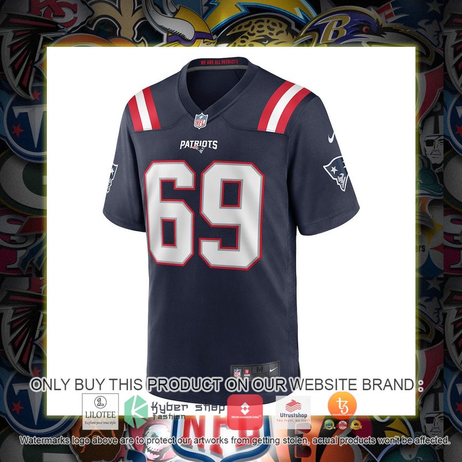 HOT Cole Strange New England Patriots Nike 2022 NFL Draft First Round Pick Navy Football Jersey Shirt 2 cole strange new england patriots nike 2022 nfl draft first round pick navy football jersey 2 24035