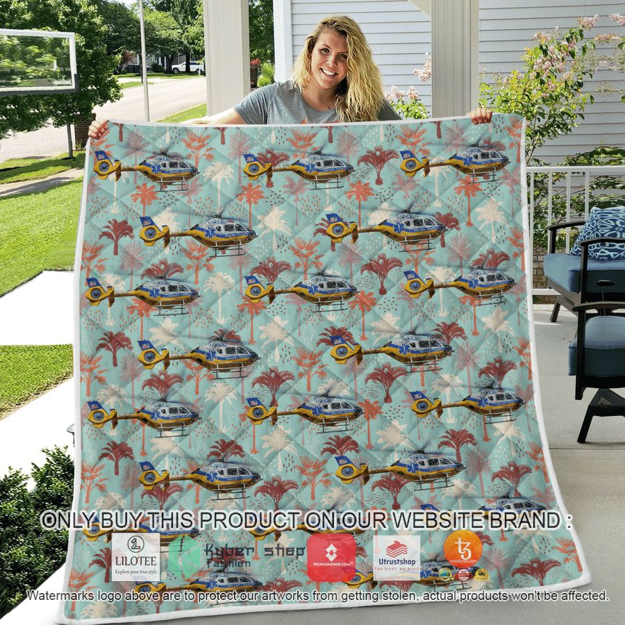 HOT Collier County EMS EC-135T1 N911CK Quilt 5 collier county ems ec 135t1 n911ck quilt blanket 5 46432