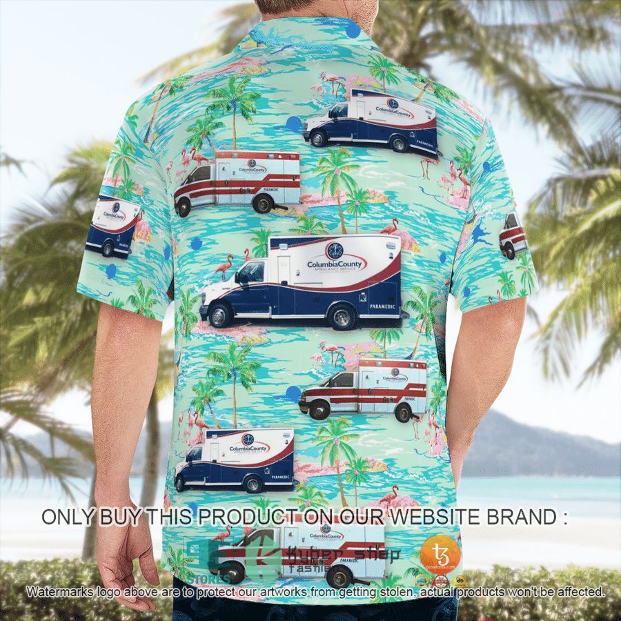 NEW Columbia County Ambulance Service Hawaii Shirt 4 columbia county ambulance service hawaiian shirt 4 58486