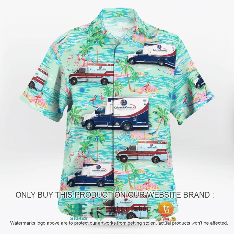 NEW Columbia County Ambulance Service Hawaii Shirt 5 columbia county ambulance service hawaiian shirt 5 23838