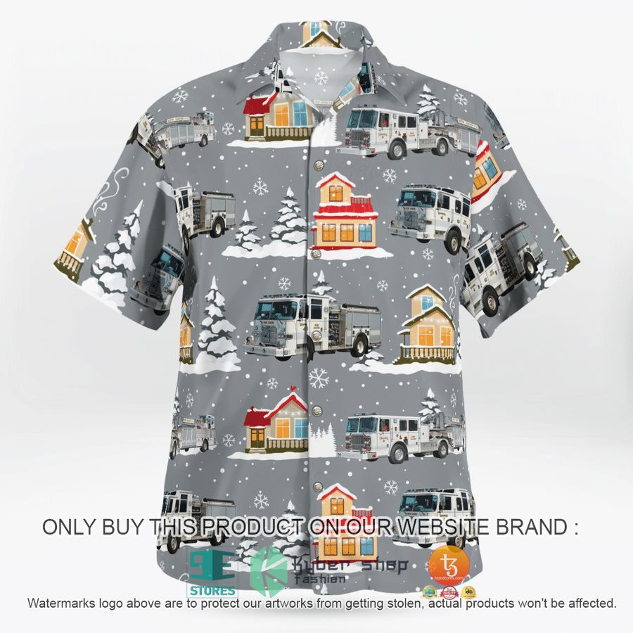 NEW Connecticut New Haven Fire Department Christmas Hawaii Shirt 4 connecticut new haven fire department christmas hawaiian shirt 4 9324