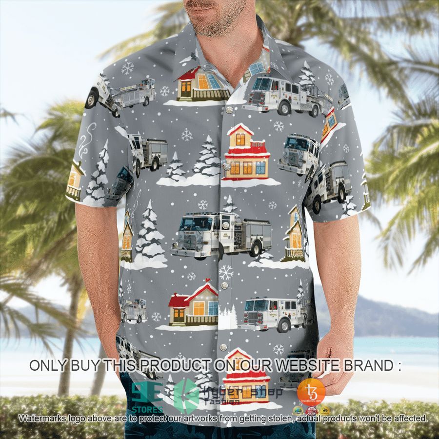 NEW Connecticut New Haven Fire Department Christmas Hawaii Shirt 5 connecticut new haven fire department christmas hawaiian shirt 5 17738