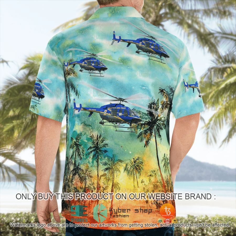 NEW Connecticut State Police Bell 407 N1903A Hawaii Shirt 7 connecticut state police bell 407 n1903a hawaiian shirt 7 99050