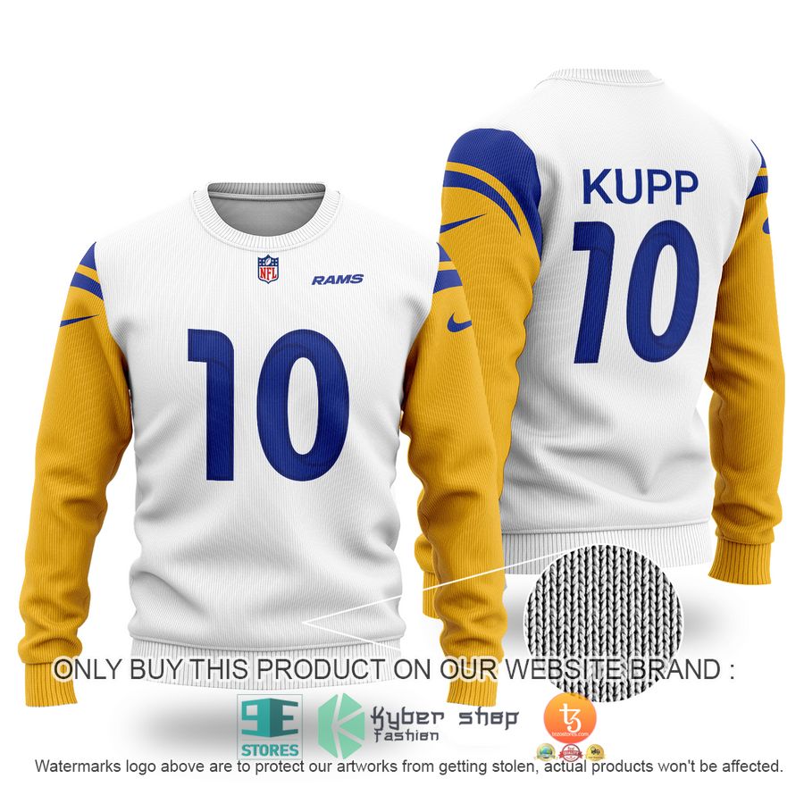 cooper kupp 10 los angeles rams sweater 1 79960