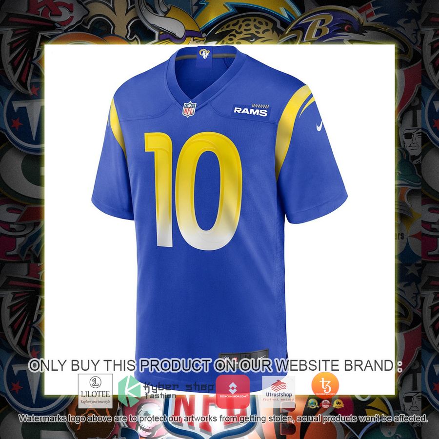 HOT Cooper Kupp Los Angeles Rams Nike Game Royal Football Jersey Shirt 2 cooper kupp los angeles rams nike game royal football jersey 2 96121