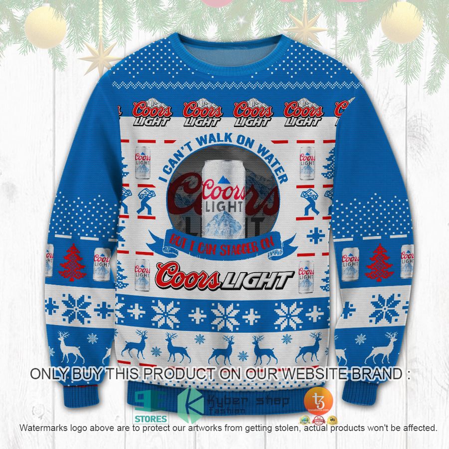 coors light stagger on ugly sweater 1 9289