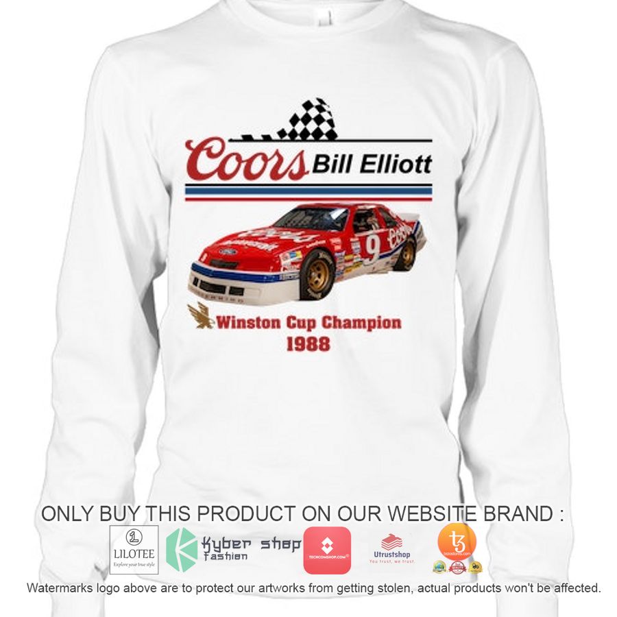 coors motorcraft 1988 bill elliott 2d shirt hoodie 2 15495