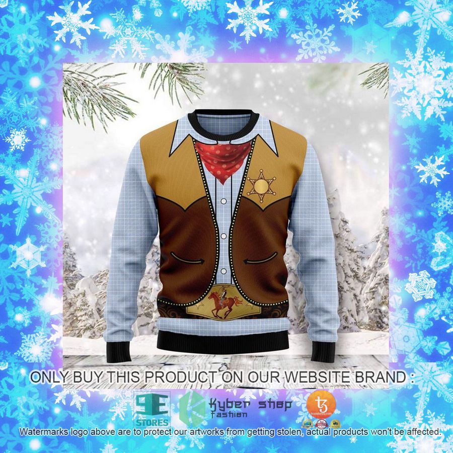 NEW Cowboy Costume Sweatshirt, Sweater 4 cowboy costume ugly sweater 4 96117