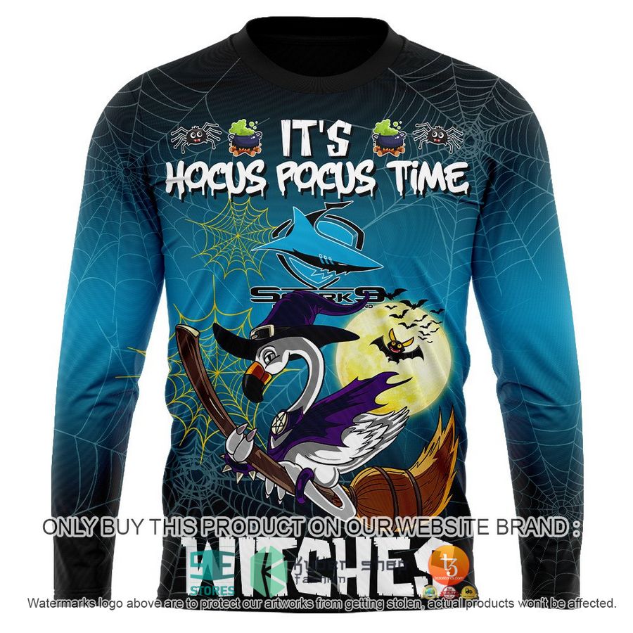NEW Cronulla-Sutherland Sharks It's Hocus Pocus Time Halloween Flamingo Witches Hoodie, Shirt 11 cronulla sutherland sharks its hocus pocus time halloween flamingo witches shirt hoodie 11 48137
