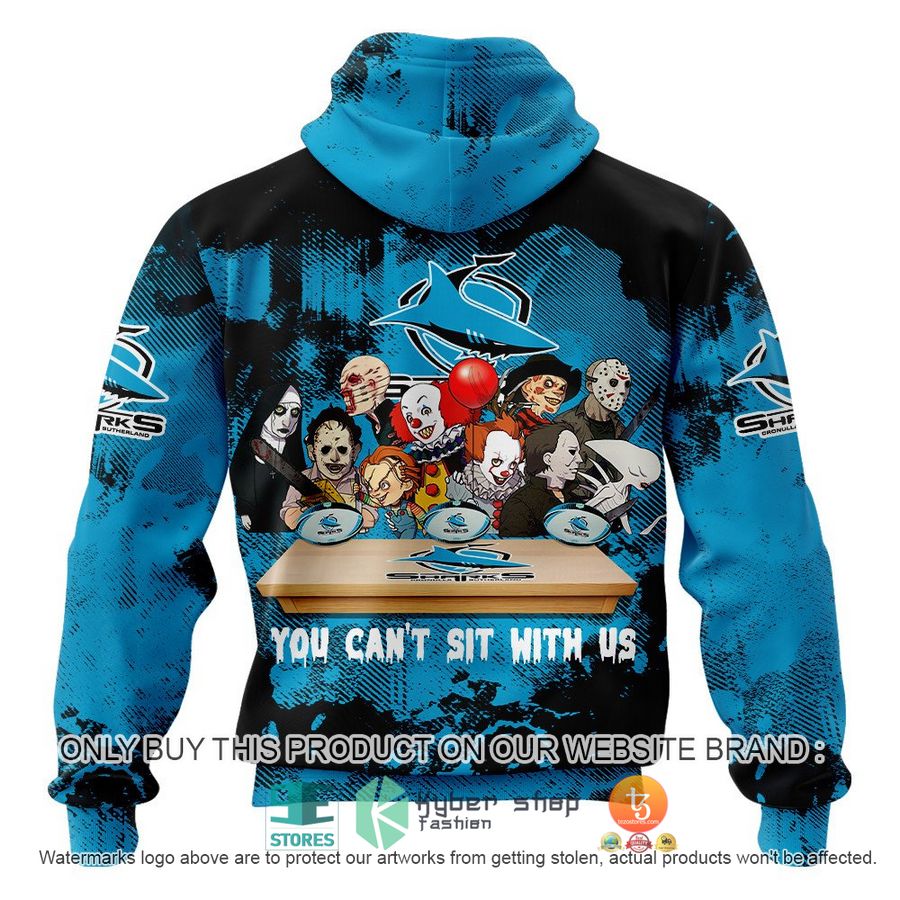 NEW Cronulla-Sutherland Sharks You Can't Sit With Us Horror Movies Characters Hoodie, Shirt 3 cronulla sutherland sharks you cant sit with us horror movies characters shirt hoodie 3 88764