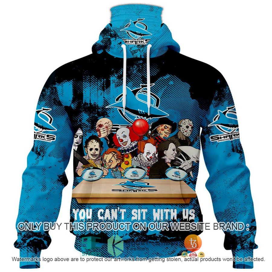 NEW Cronulla-Sutherland Sharks You Can't Sit With Us Horror Movies Characters Hoodie, Shirt 5 cronulla sutherland sharks you cant sit with us horror movies characters shirt hoodie 5 26672