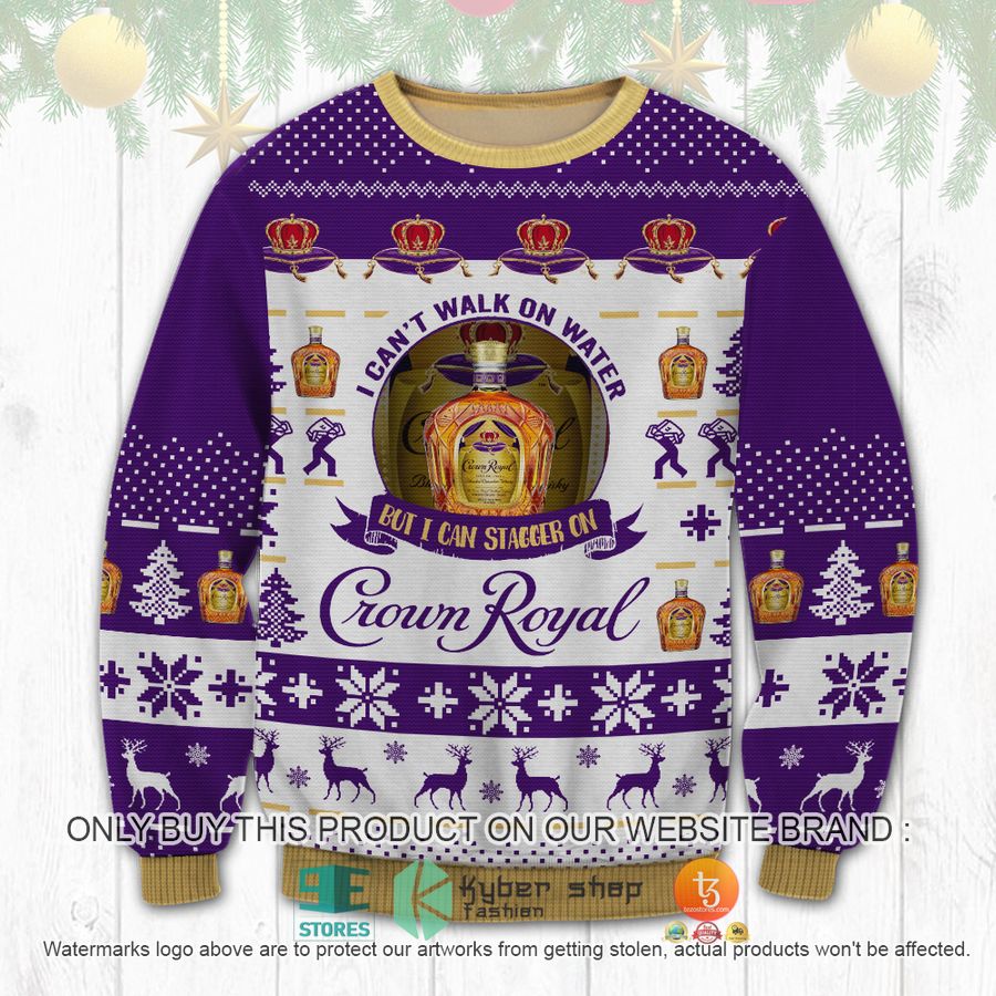 crown royal stagger on ugly sweater 1 46972