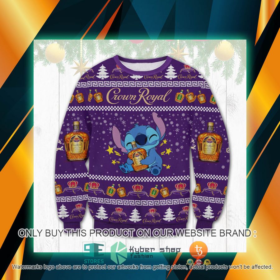 crown royal stitch ugly sweater 1 4413