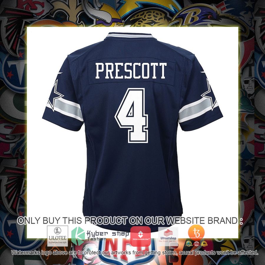 HOT Dak Prescott Dallas Cowboys Nike Toddler Team Navy Football Jersey Shirt 3 dak prescott dallas cowboys nike toddler team navy football jersey 3 39752