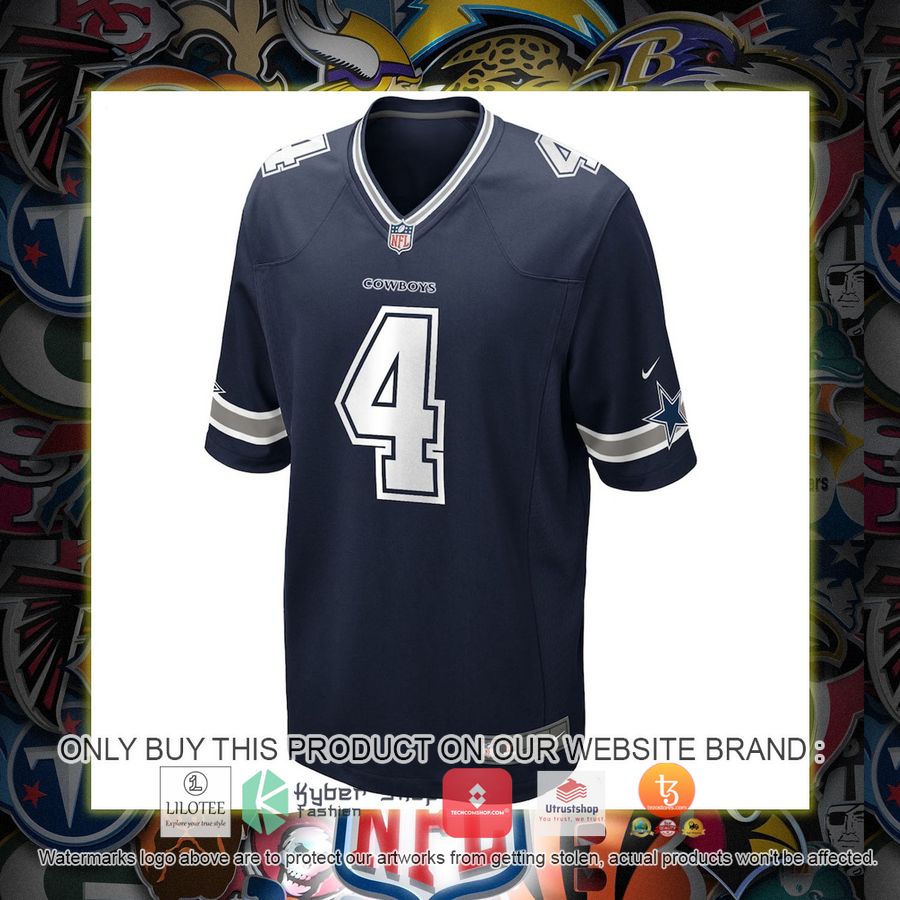 HOT Dak Prescott Dallas Cowboys Nike Youth Navy Football Jersey Shirt 2 dak prescott dallas cowboys nike youth navy football jersey 2 63748