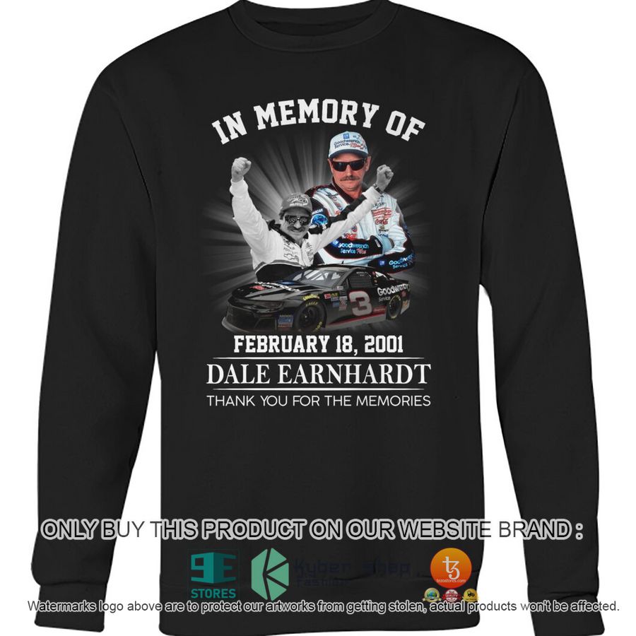 NEW Dale Earnhardt In Memory Of February 18 2001 Shirt, Hoodie 5 dale earnhardt in memory of february 18 2001 shirt hoodie 5 47270