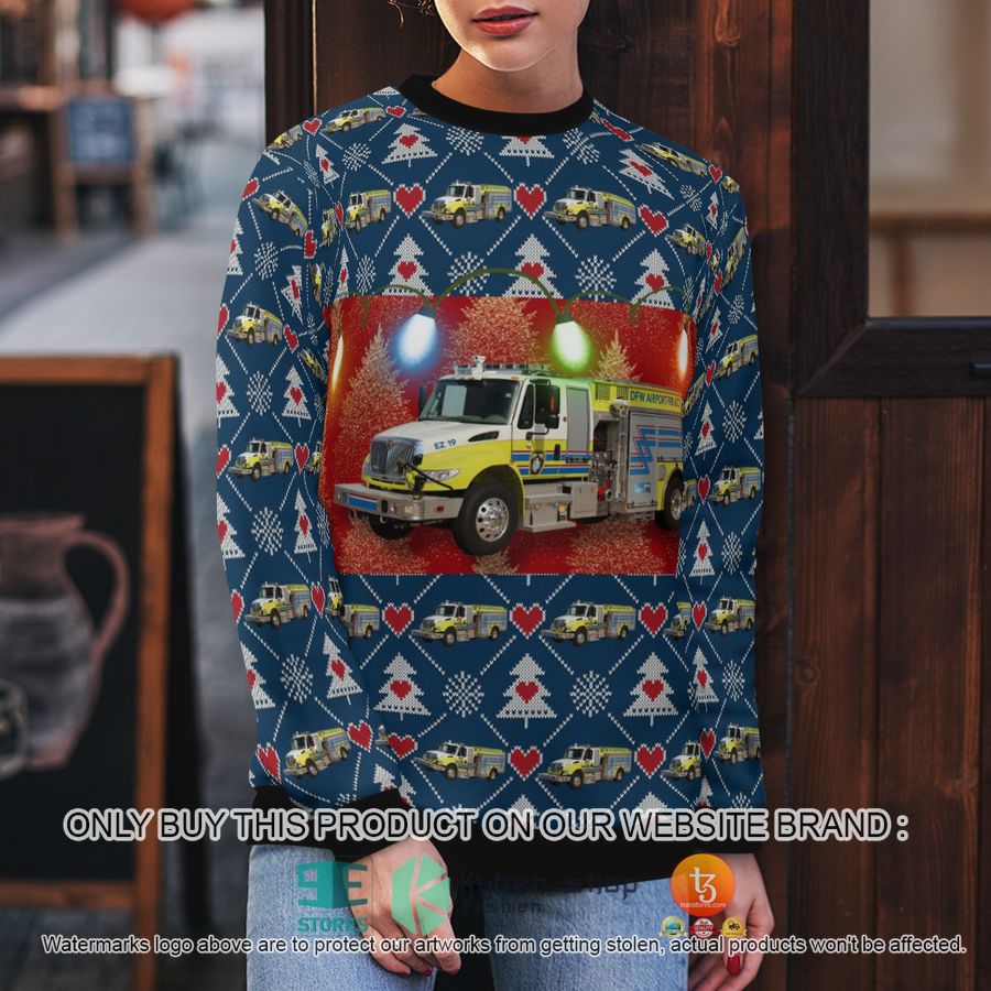 NEW Dallas Fort Worth International AirPort Christmas Sweatshirt, Sweater 8 dallas fort worth international airport christmas sweater sweatshirt 8 82228