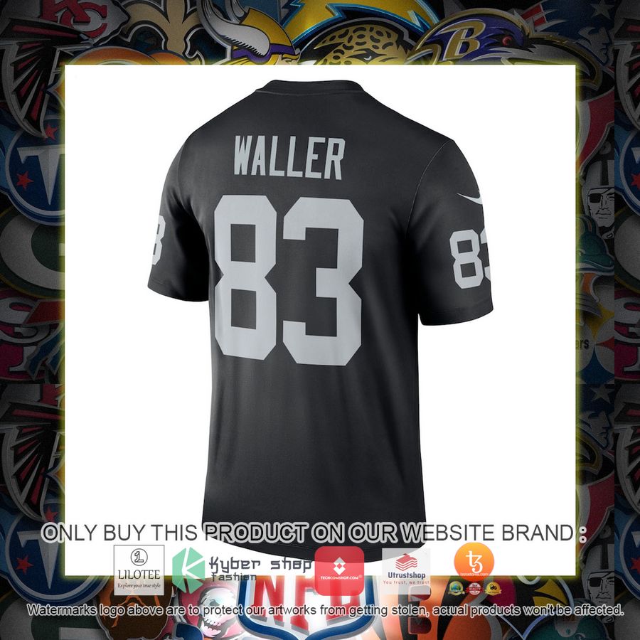 HOT Darren Waller Las Vegas Raiders Nike Legend Black Football Jersey Shirt 3 darren waller las vegas raiders nike legend black football jersey 3 26575