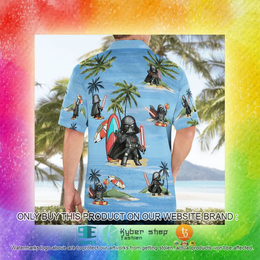 darth vader summer time hawaiian shirt shorts 15 45657