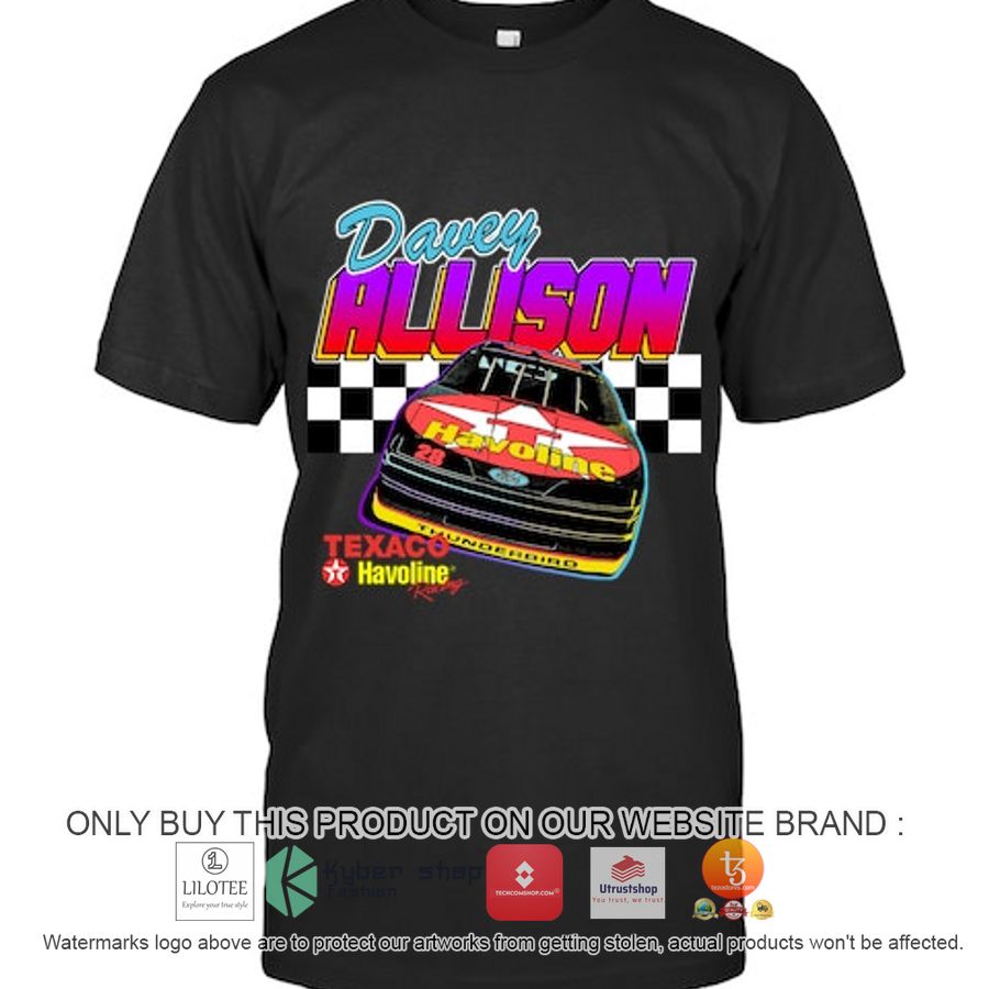 HOT Davey Allison Havoline Texaco 2D Hoodie, Shirt 3 davey allison havoline texaco 2d shirt hoodie 3 25488