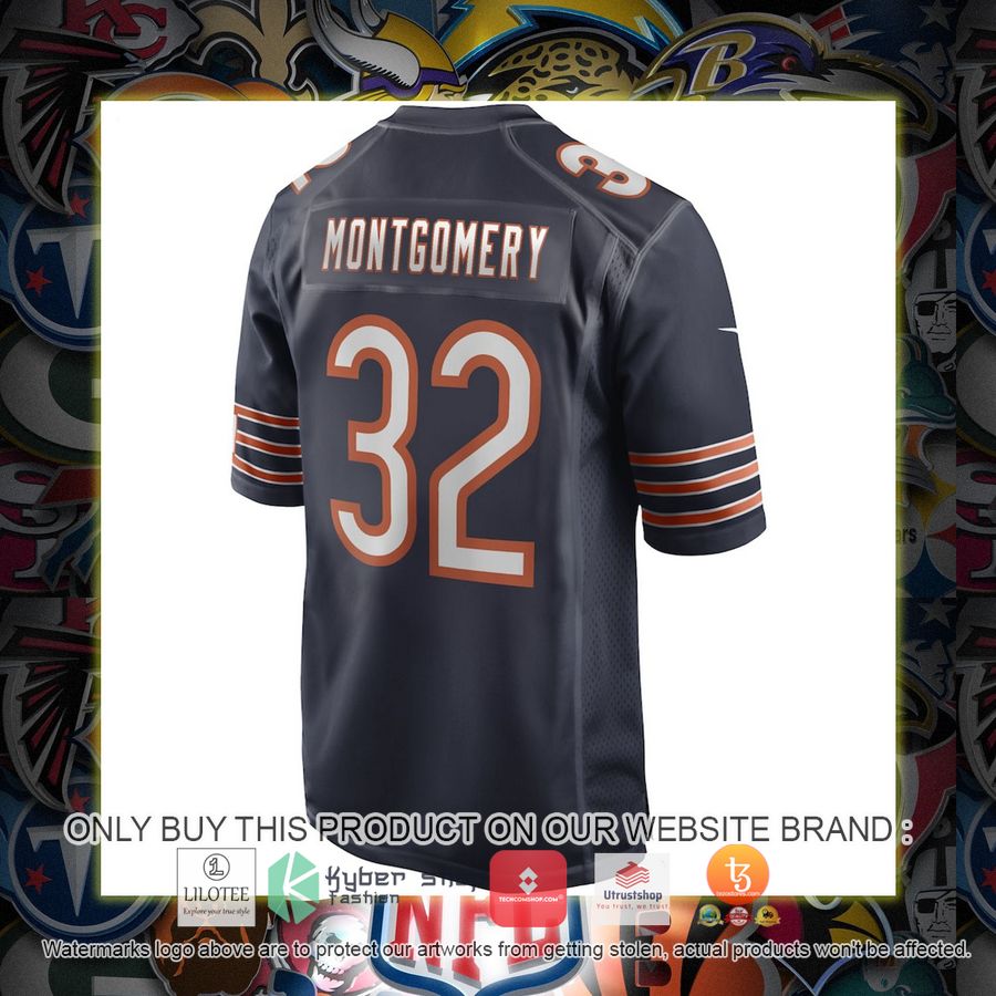 HOT David Montgomery Chicago Bears Nike Navy Football Jersey Shirt 3 david montgomery chicago bears nike navy football jersey 3 40897
