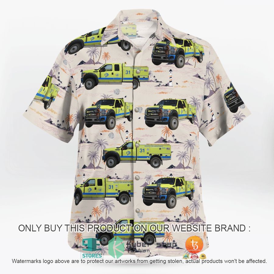 NEW Denver International Airport DIA ARFF Station 1 DFD Station 31 Hawaii Shirt 4 denver international airport dia arff station 1 dfd station 31 hawaiian shirt 4 45906