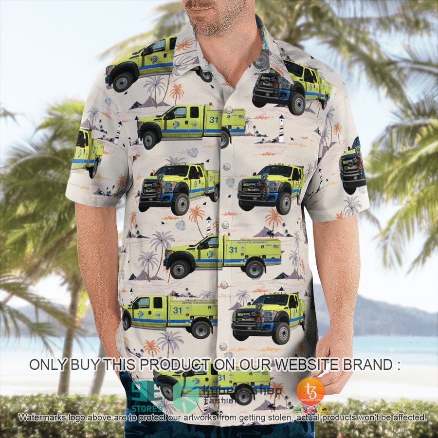 NEW Denver International Airport DIA ARFF Station 1 DFD Station 31 Hawaii Shirt 6 denver international airport dia arff station 1 dfd station 31 hawaiian shirt 6 29957