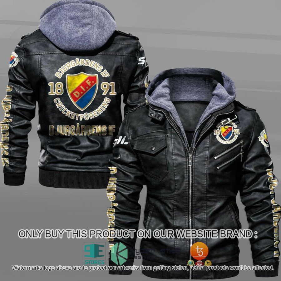 djurgardens if leather jacket 1 28934