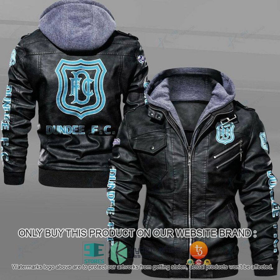 dundee f c leather jacket 1 19079