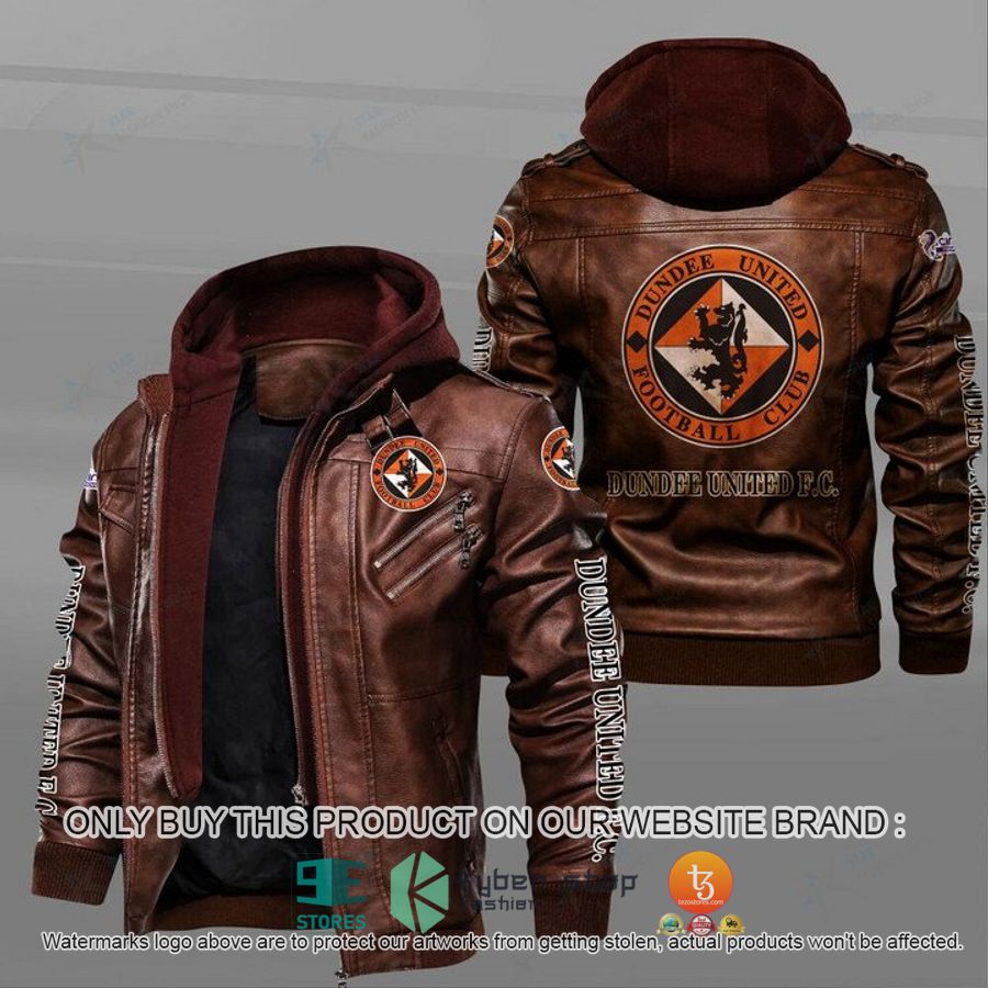 dundee united f c leather jacket 1 98635