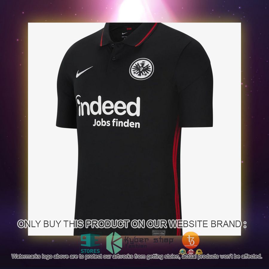 NEW Eintracht Frankfurt Indeed Jobs Finden black Polo Shirt 5 eintracht frankfurt indeed jobs finden black polo shirt 5 8223