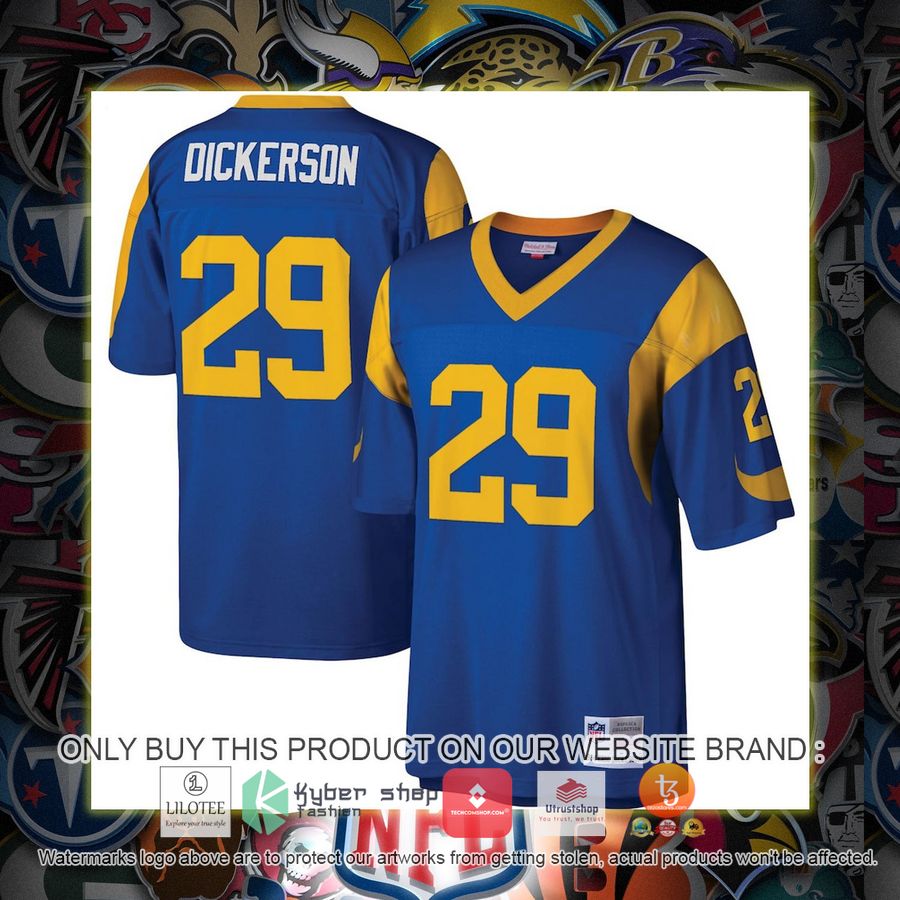 eric dickerson los angeles rams mitchell ness 1984 legacy replica royal football jersey 1 34085
