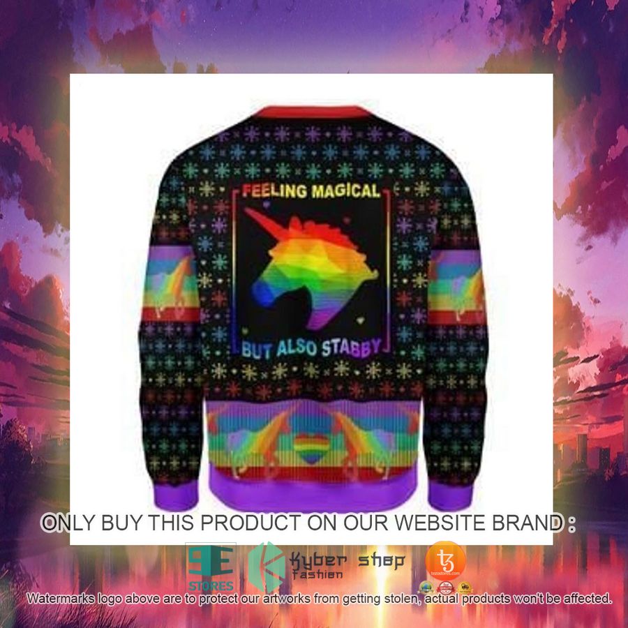 HOT Feeling Magical But Also Stabby Ugly Christmas Sweater 6 feeling magical but also stabby ugly christmas sweater 6 3455