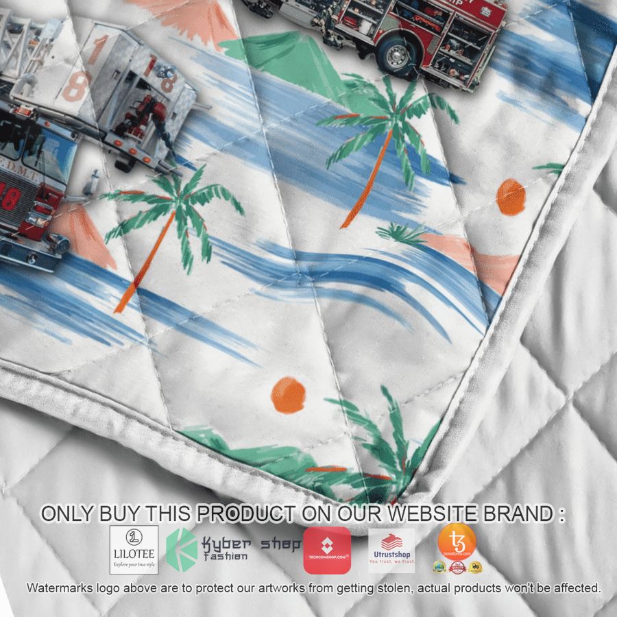 HOT Fire Department of Montgomery Township Quilt 12 fire department of montgomery township quilt blanket 12 8719