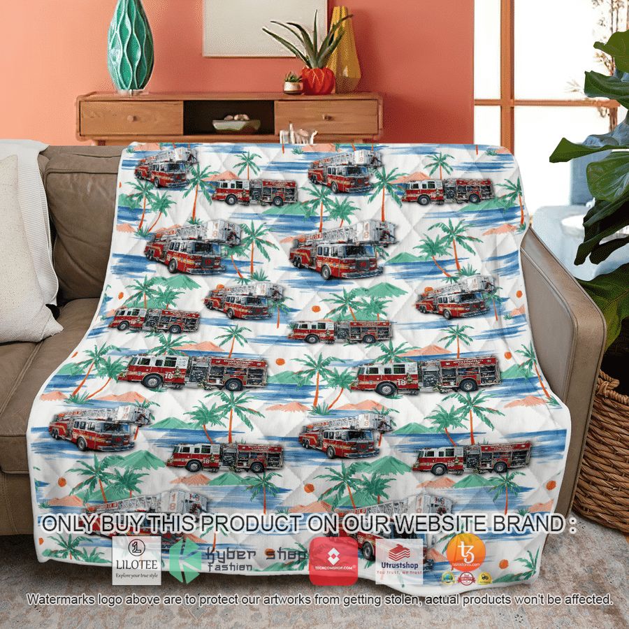 HOT Fire Department of Montgomery Township Quilt 3 fire department of montgomery township quilt blanket 3 39763