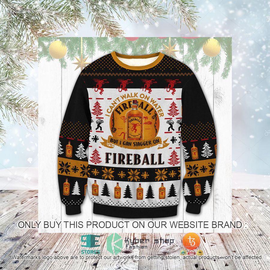 HOT Fireball Stagger On Sweater 3 fireball stagger on ugly sweater 3 6698