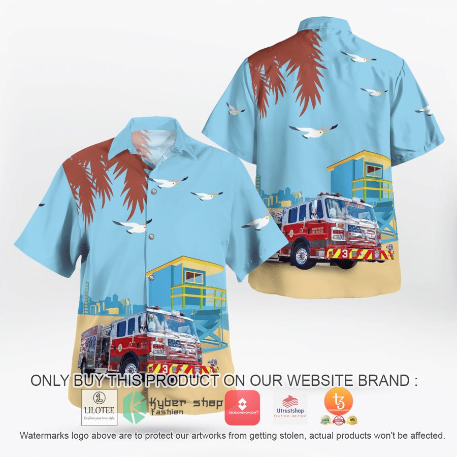 florida miami dade fire rescue department big red hawaiian shirt 2 18172