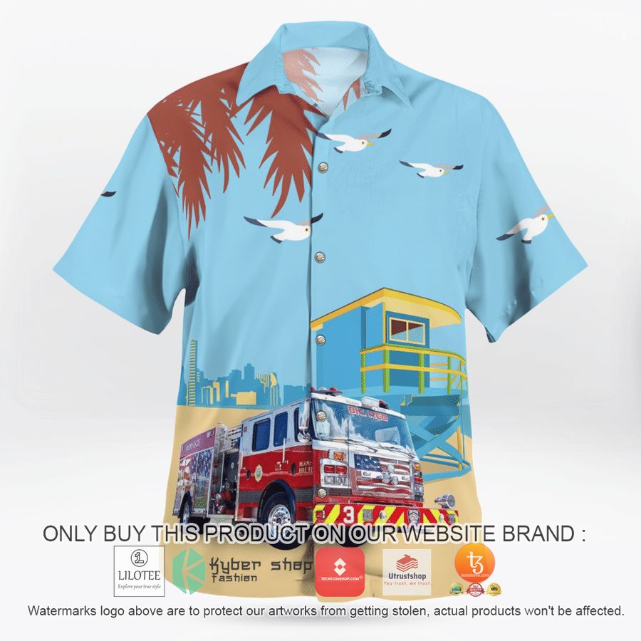 HOT Florida Miami-Dade Fire Rescue Department Big Red Hawaiian Shirt 8 florida miami dade fire rescue department big red hawaiian shirt 8 62171