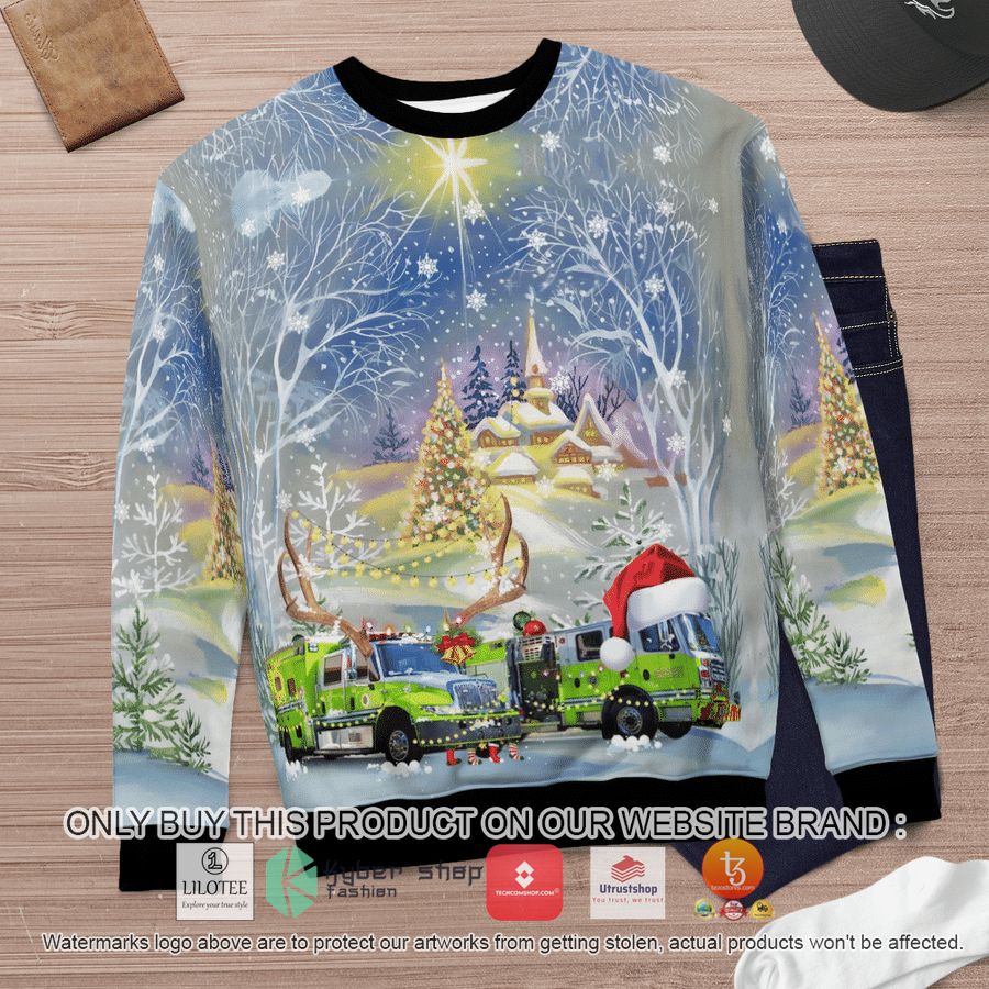 HOT Florida Miami-Dade Fire Rescue Department Christmas Sweater 12 florida miami dade fire rescue department christmas 3d sweater 12 15491