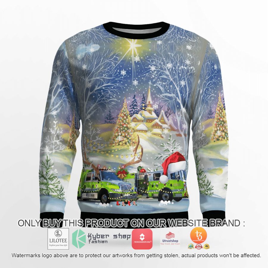 HOT Florida Miami-Dade Fire Rescue Department Christmas Sweater 3 florida miami dade fire rescue department christmas 3d sweater 3 26494