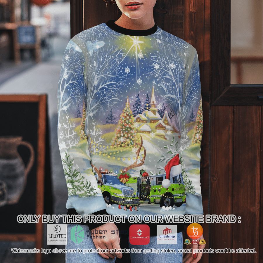 HOT Florida Miami-Dade Fire Rescue Department Christmas Sweater 9 florida miami dade fire rescue department christmas 3d sweater 9 99235