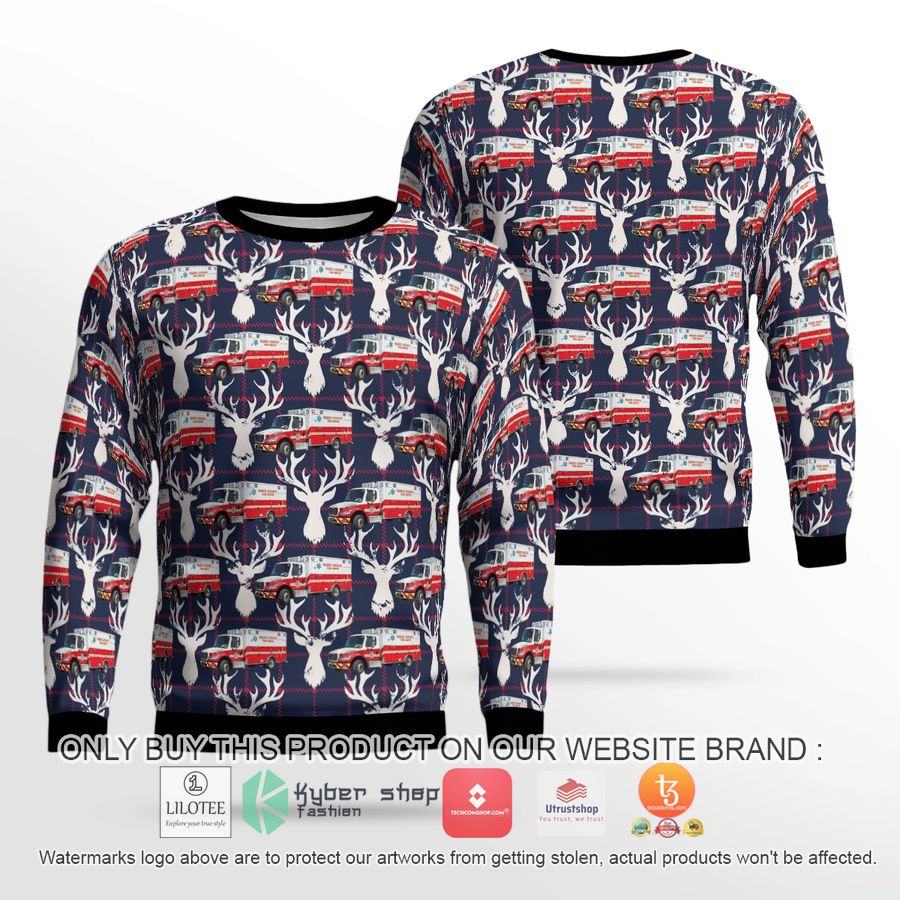 florida pasco county fire rescue christmas 3d sweater 2 71278
