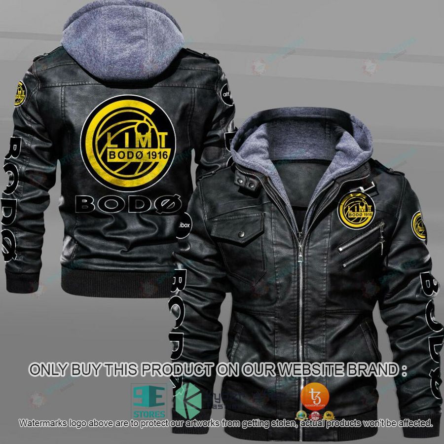 NEW Fotballklubben Bodo Glimt Leather Jacket 4 fotballklubben bodo glimt leather jacket 1 41249